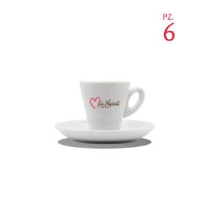 SET 6 Tazzine + piattini